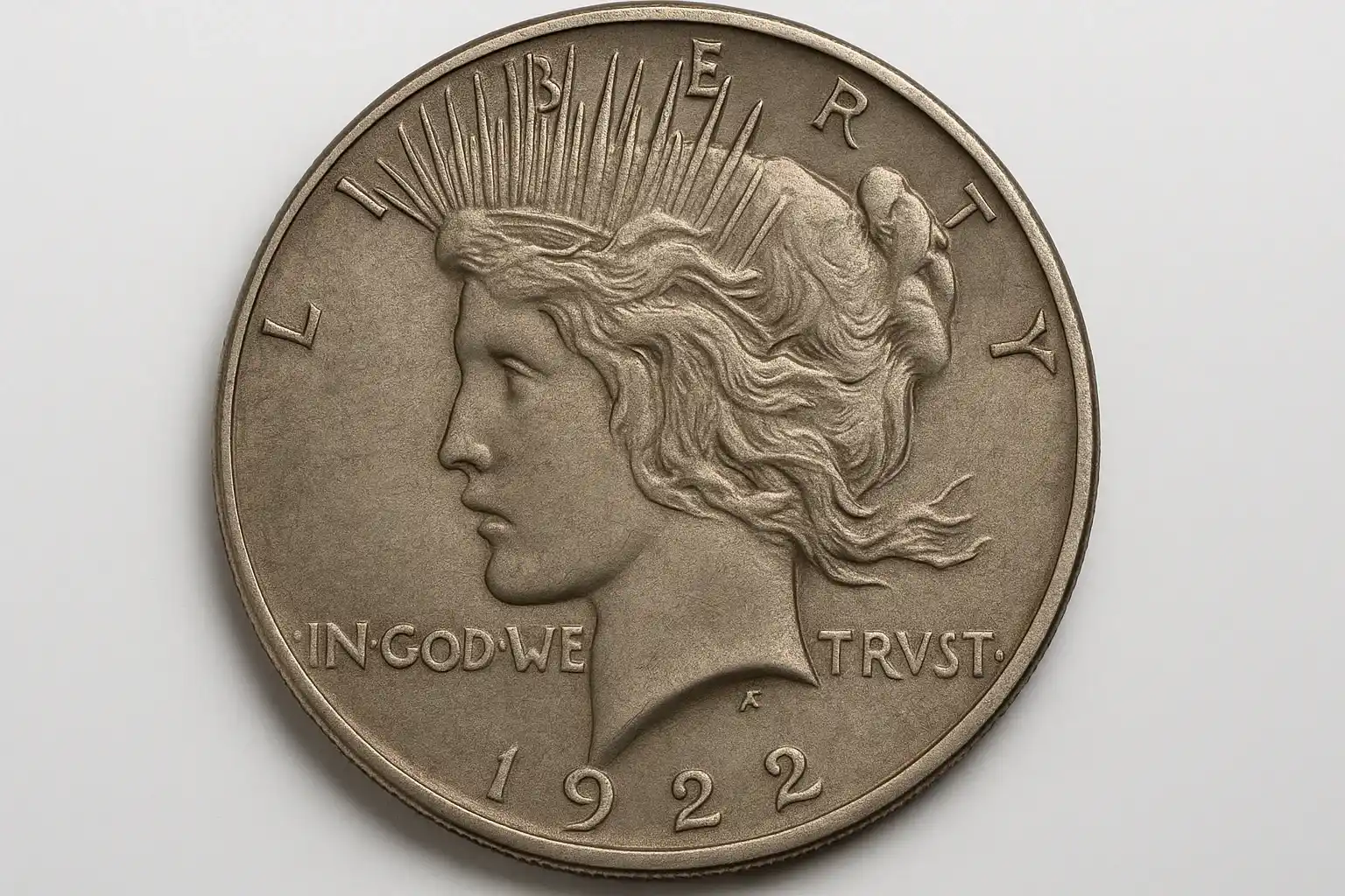 1922 silver dollar obverse